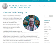 Tablet Screenshot of barbaraardinger.com